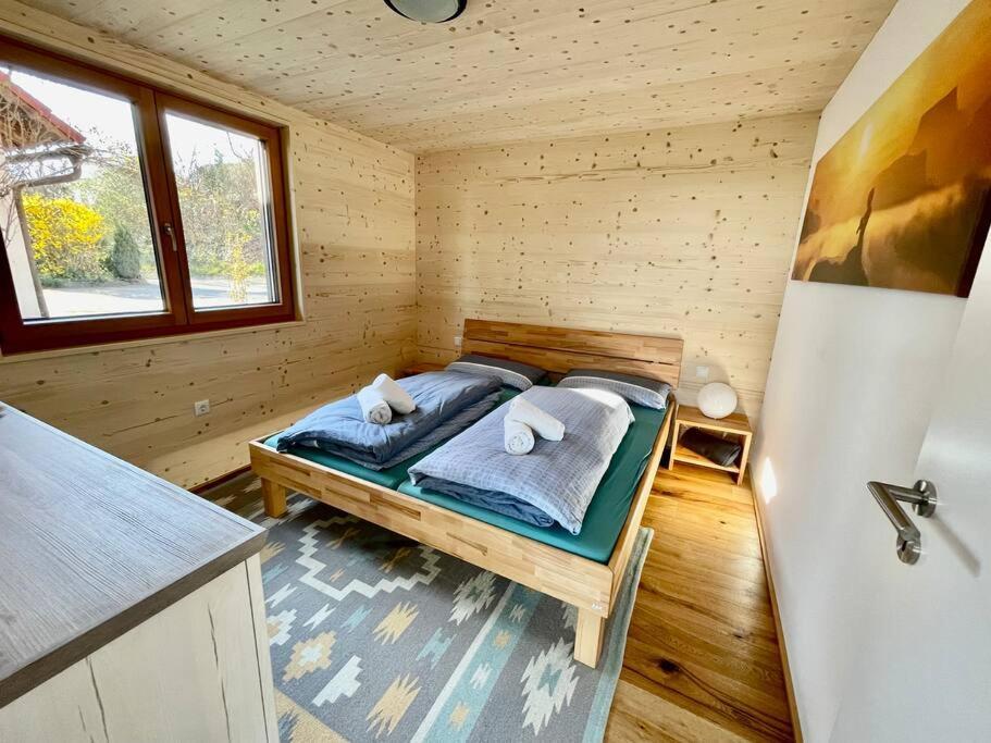 Zweistoeckiges Natur-Holzhaus Mit Berg- & Seesicht Horgenzell Zewnętrze zdjęcie